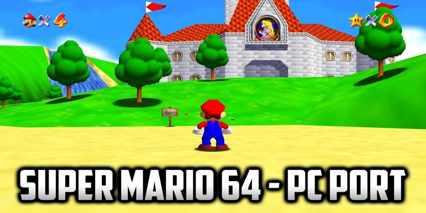 super mario 64 pc port mods download