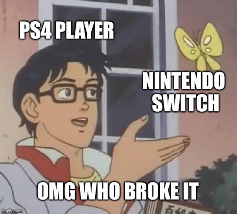 switch meme PS4