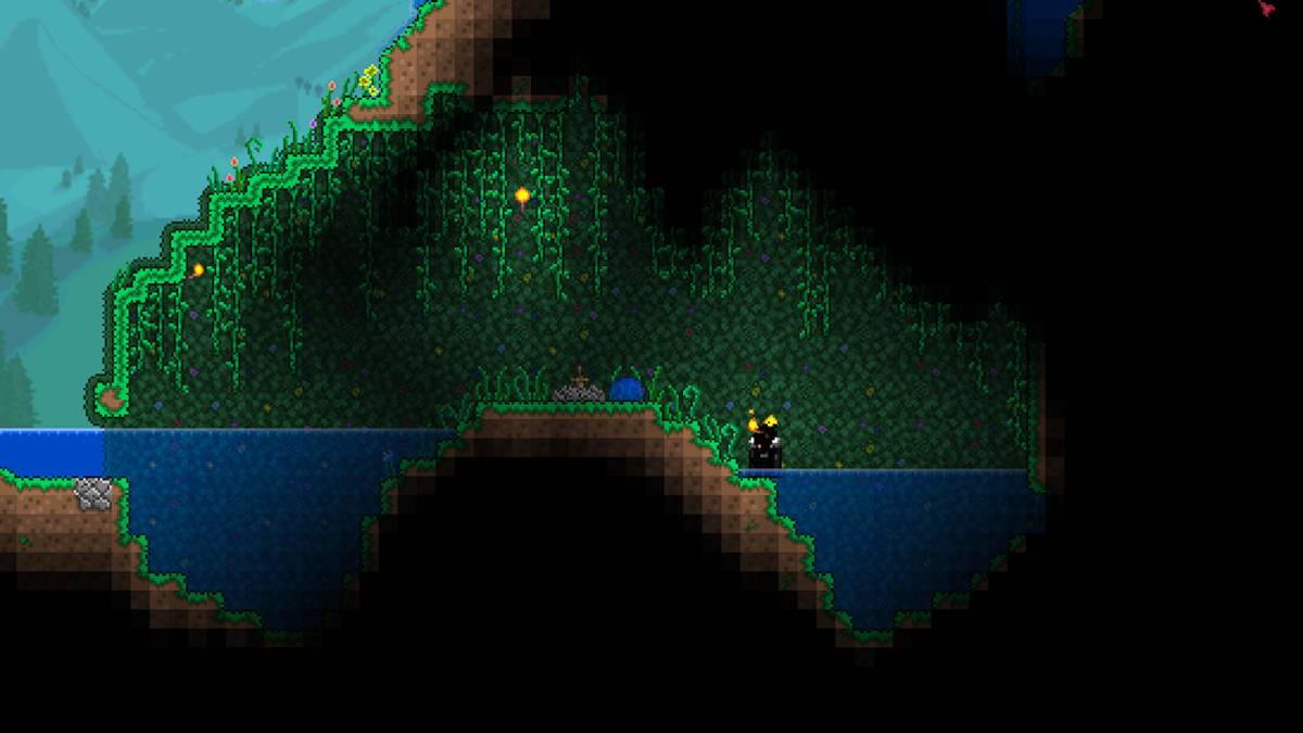 terraria 1.4 seed enchanted sword starfury