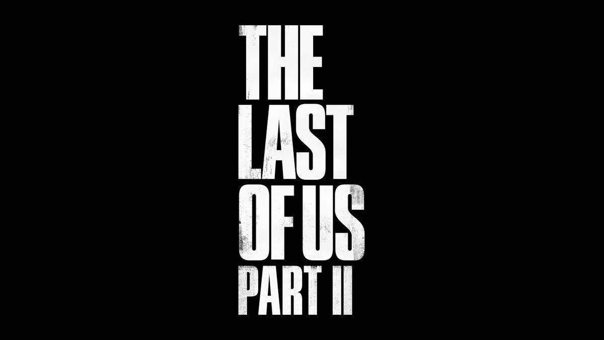 the last of us 2 logo black background