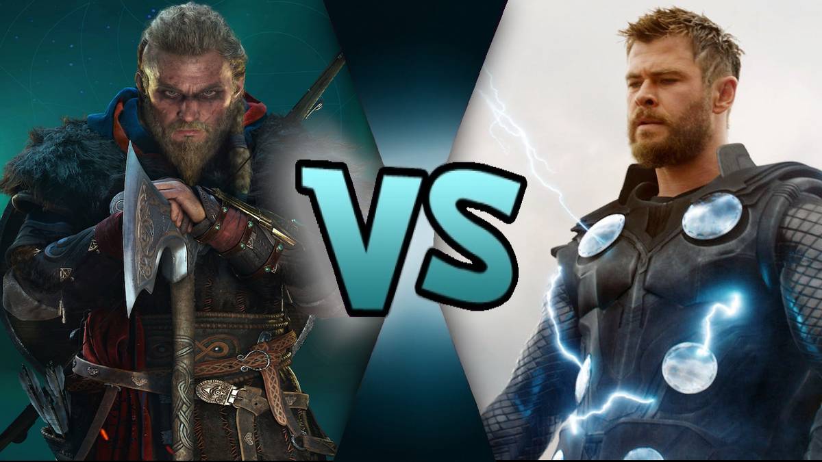 thor versus eivor art