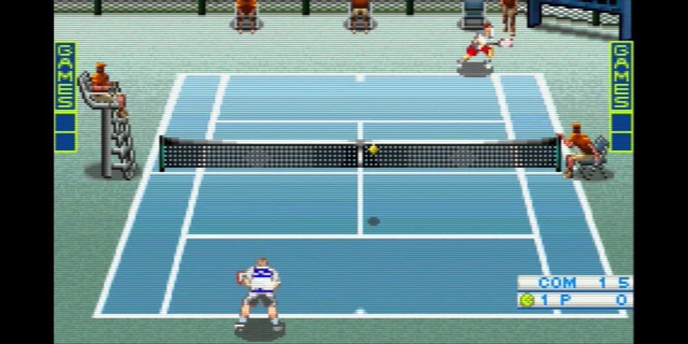 Virtua Tennis GBA gameplay