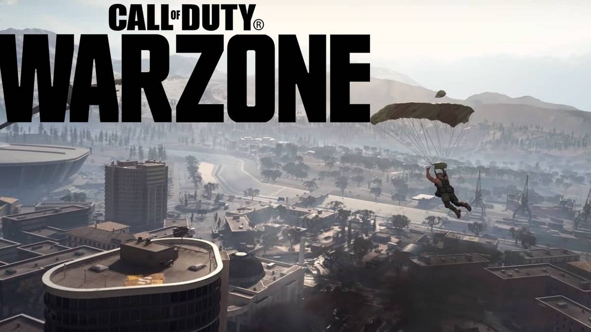 warzone dropping in