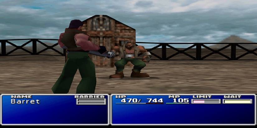 Barret And Dyne in Final Fantasy 7