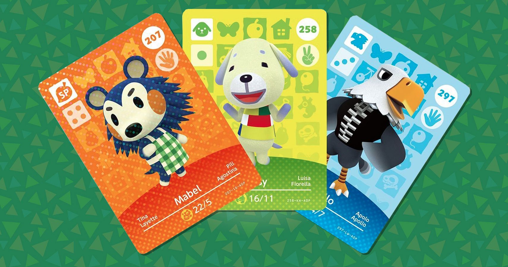 Animal Crossing Amiibo Cards Three-Pack