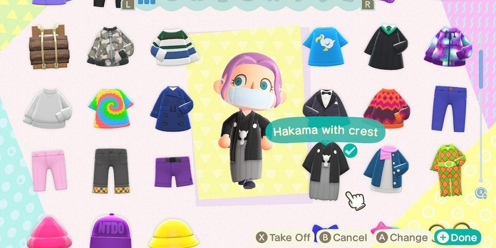 Animal Crossing Hakama With Crest