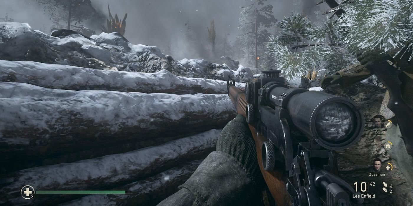 Call of duty WWII sniper rifle