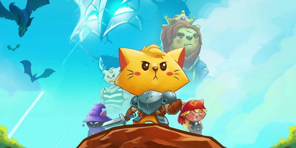 Cat Quest - Promotional image of leading characters