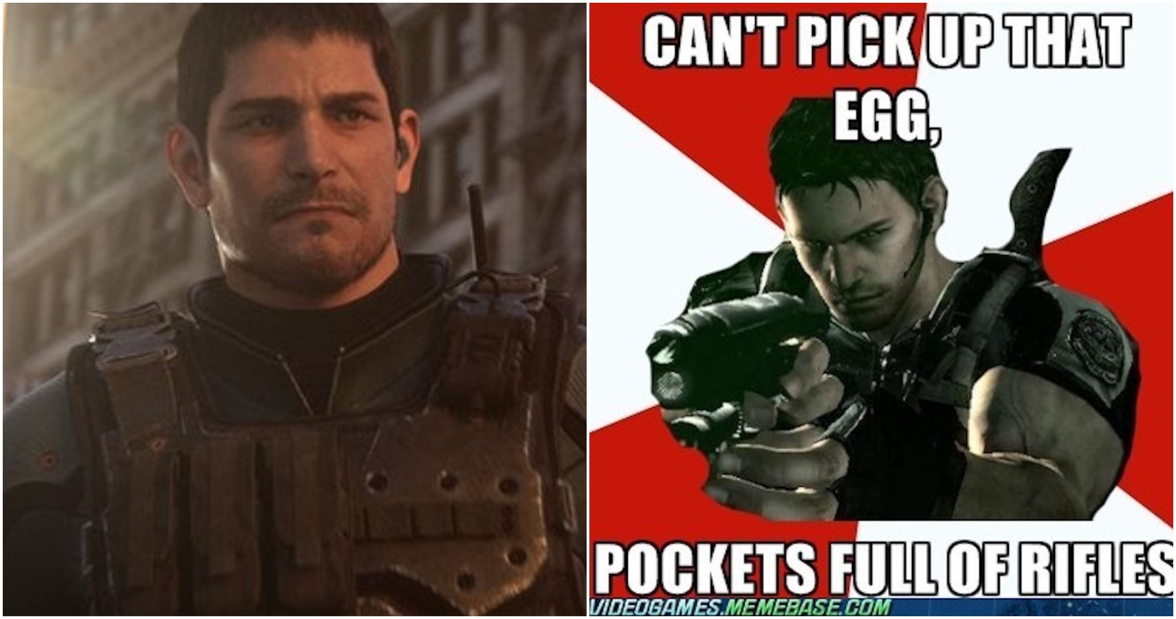 Chris Redfield Resident Evil Memes Feature