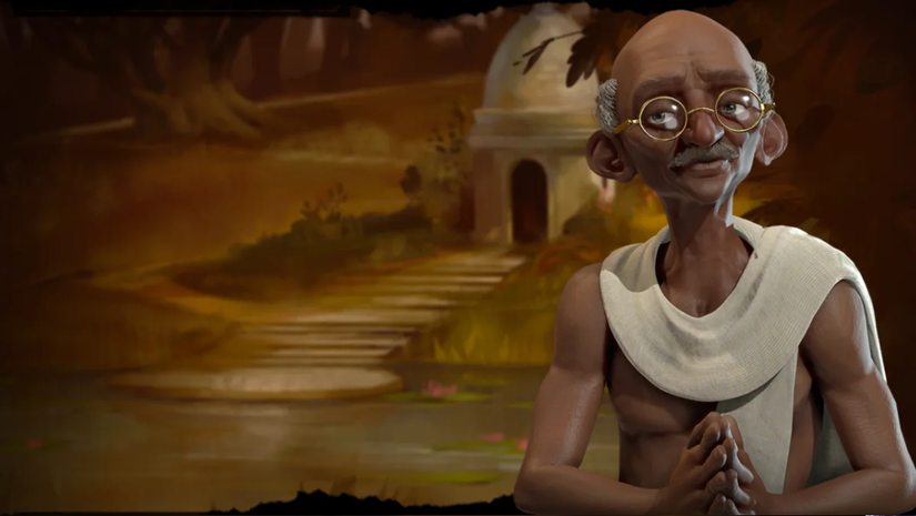 Civilization 6 Gandhi of India