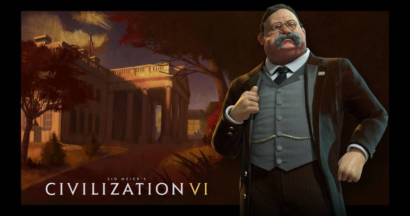 civilization 6 teddy roosevelt america