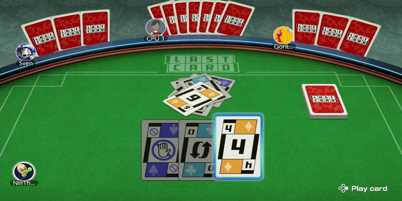 Clubhouse Games Last Card