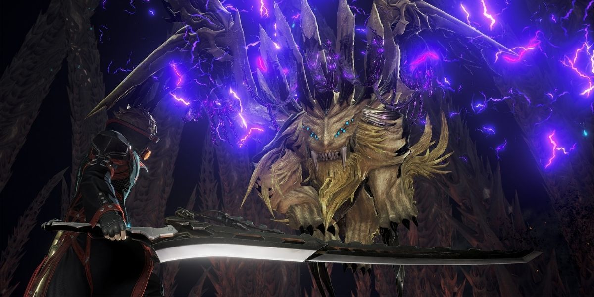 Lord of Thunder boss in Code Vein