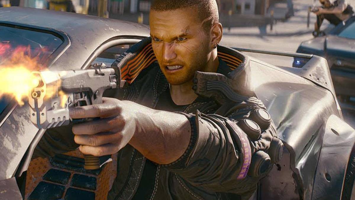 cyberpunk 2077 shootout