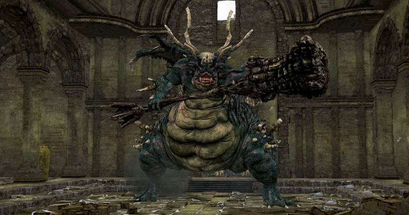 Asylum Demon in Dark Souls