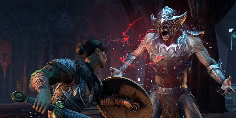 Elder Scrolls Online Vampire Fight