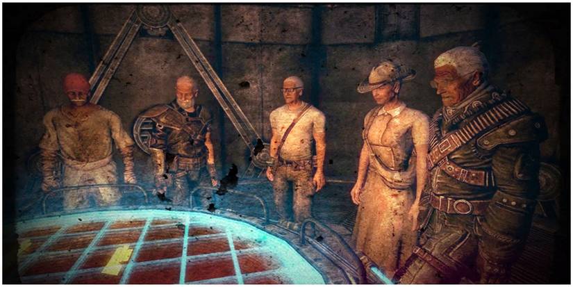 Enclave Remnants gathered in a bunkers