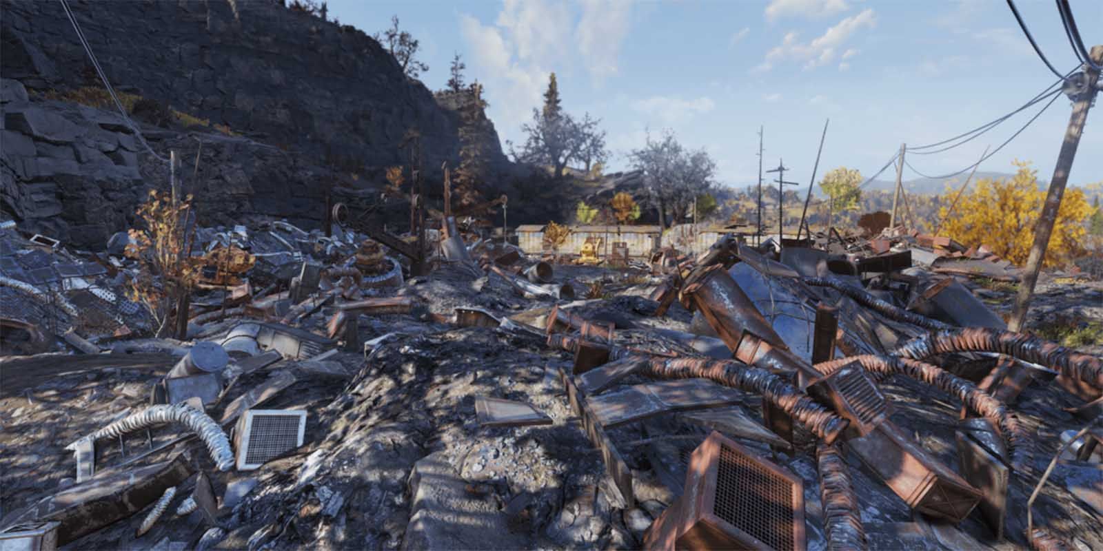 Junkyard heap in Fallout 76
