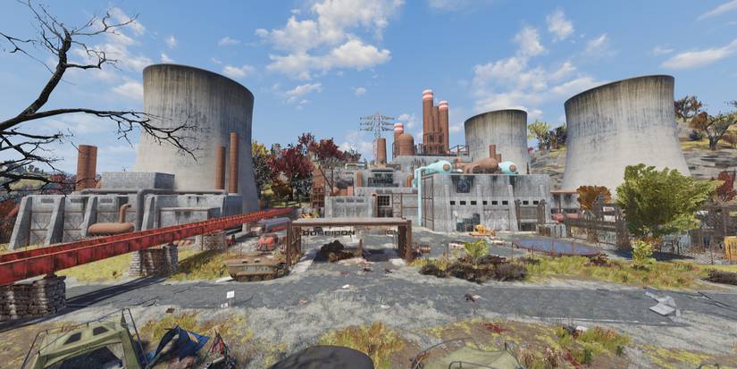 Fallout 76 Poseidon Energy Plant Yard