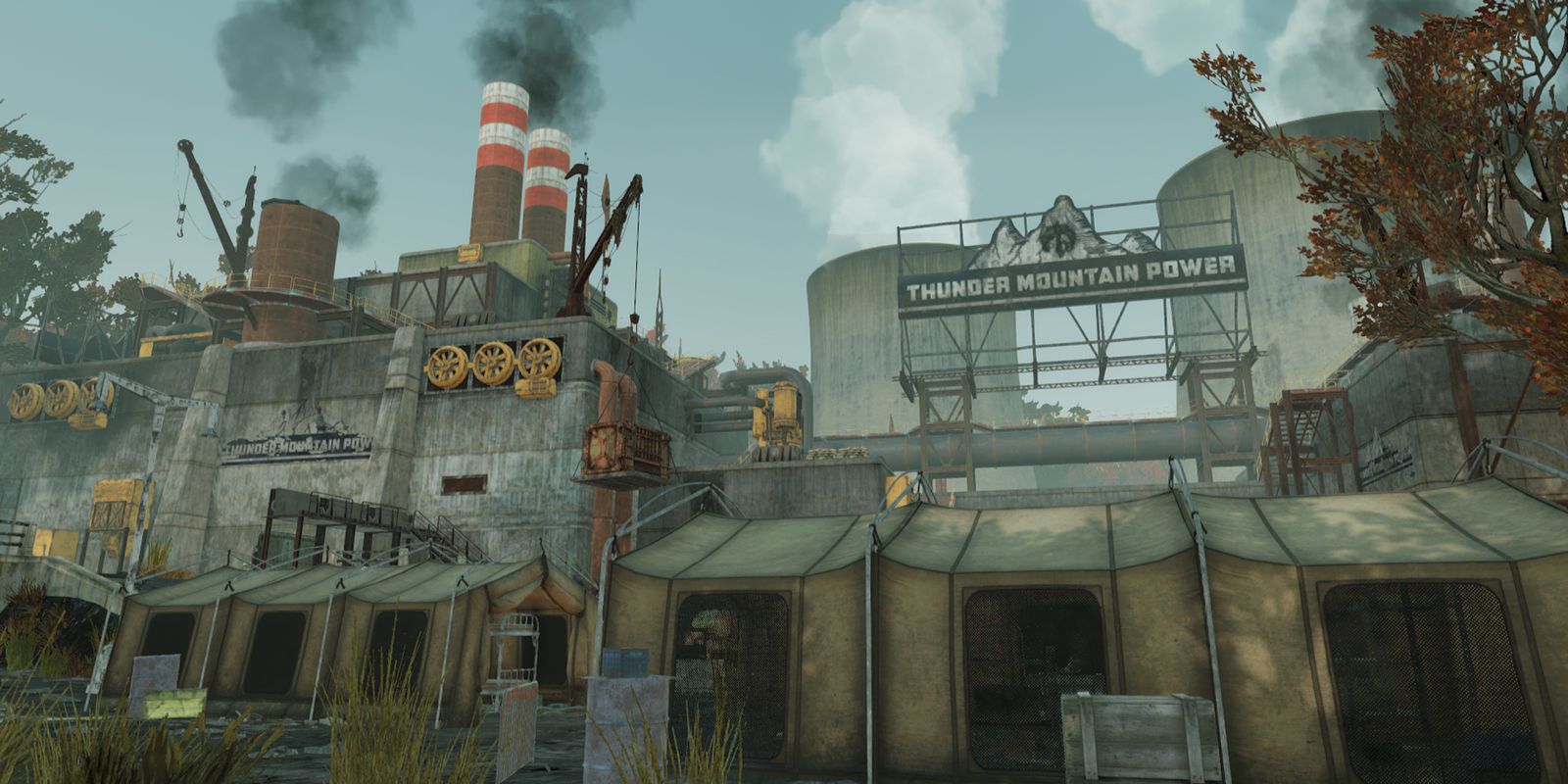 Fallout 76 Thunder Mountain Power Plant Yard