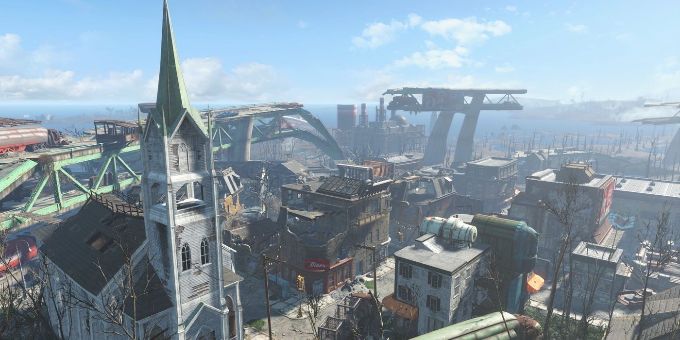 Fallout 4 Ruínas de Quincy