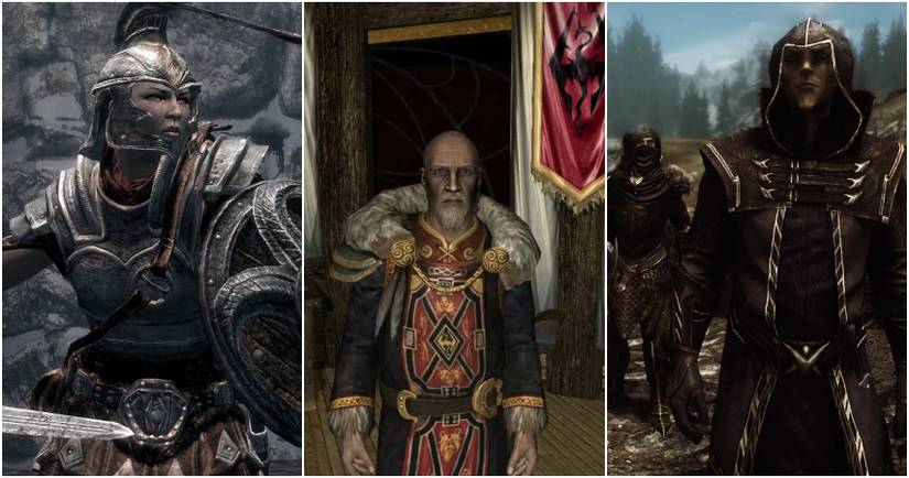 Legate Rikke, Emperor Titus Mede, and Thalmor
