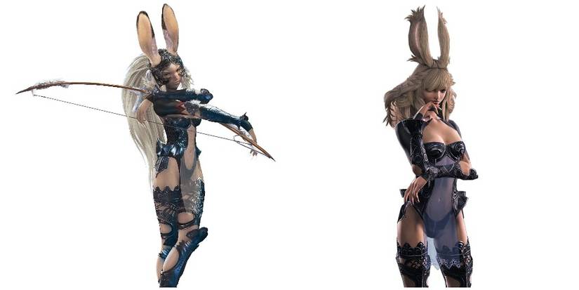 Final Fantasy Fran and Viera base oufit