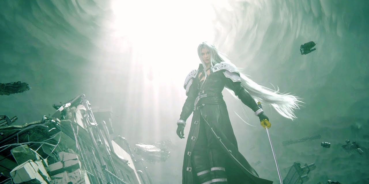 Final Fantasy VII Remake Sephiroth Fight Portal Open
