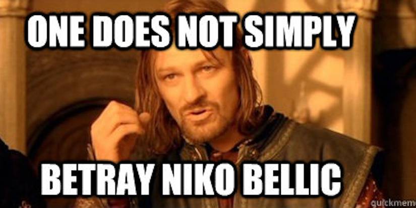 GTA IV betraying niko bellic meme