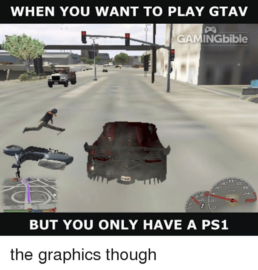 GTA V PS1 meme copy