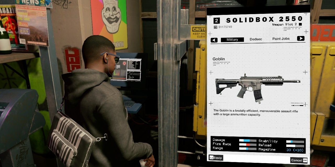 watch dogs 2 weapons
