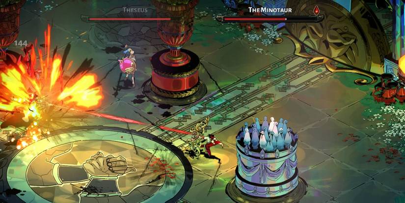 Hades combat gameplay