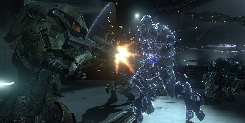Halo 4 Chief Vs Elite