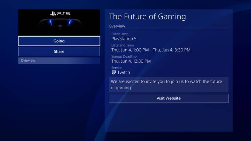 ps5 reveal event length