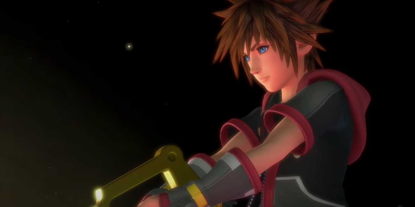 KH3 Sora holding keyblade