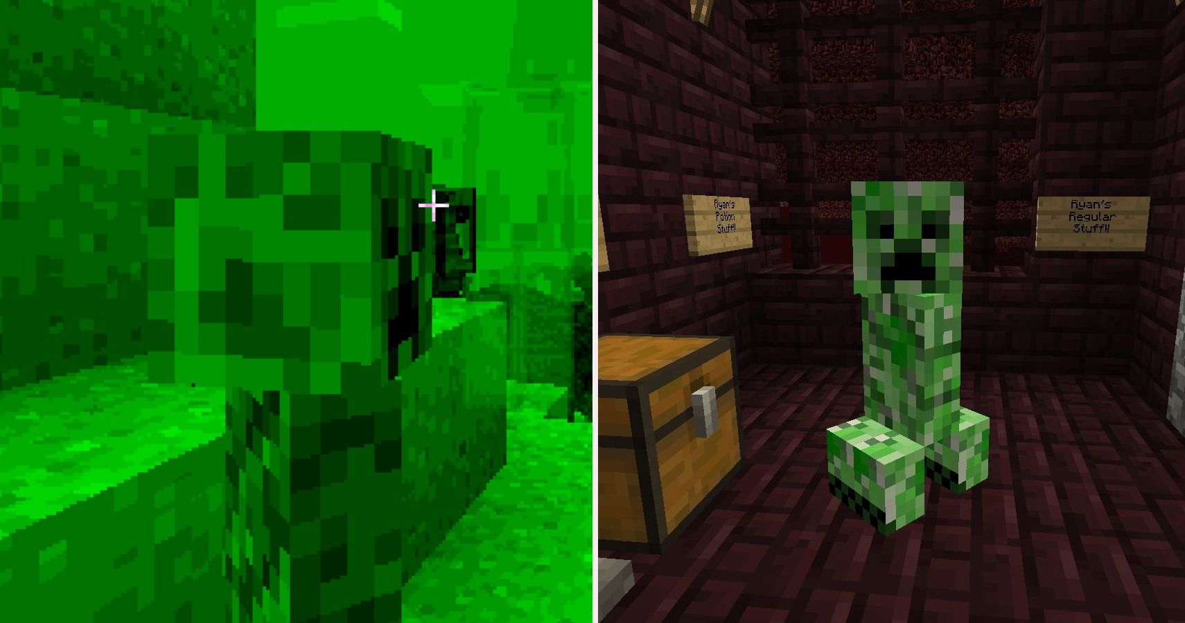 images of minecraft creepers