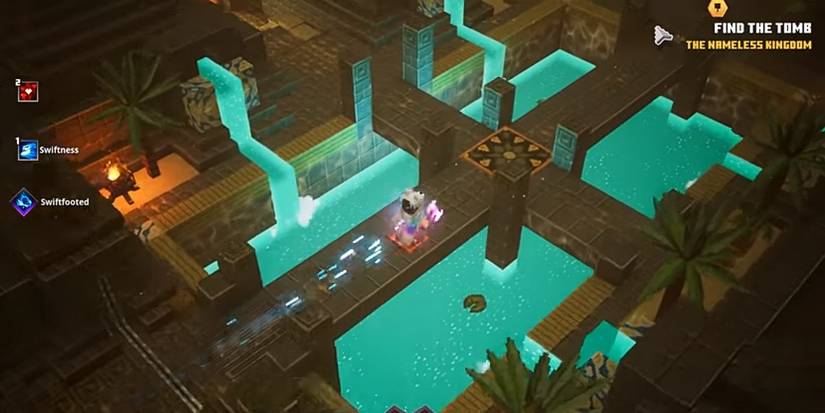 Minecraft Dungeons Swiftfooted armor enchantment speed