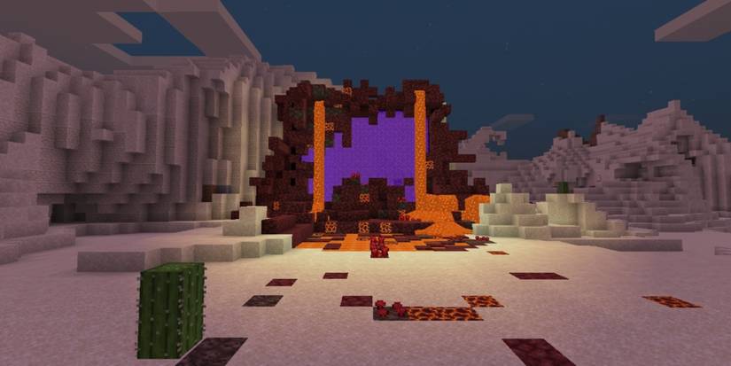 Minecraft Nether Overworld