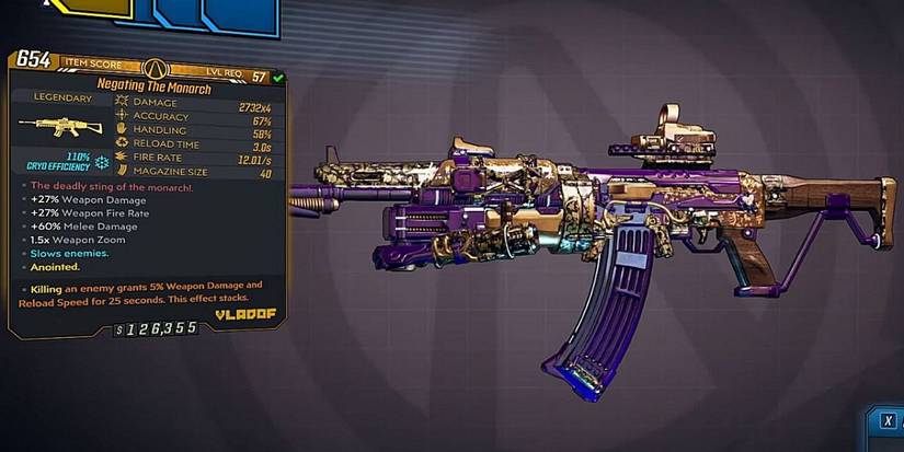 Monarch borderlands 3