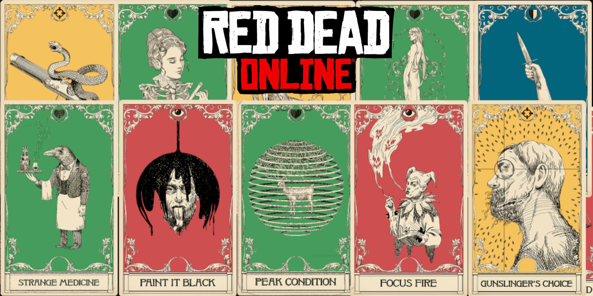 red Dead Online Ability Acrds