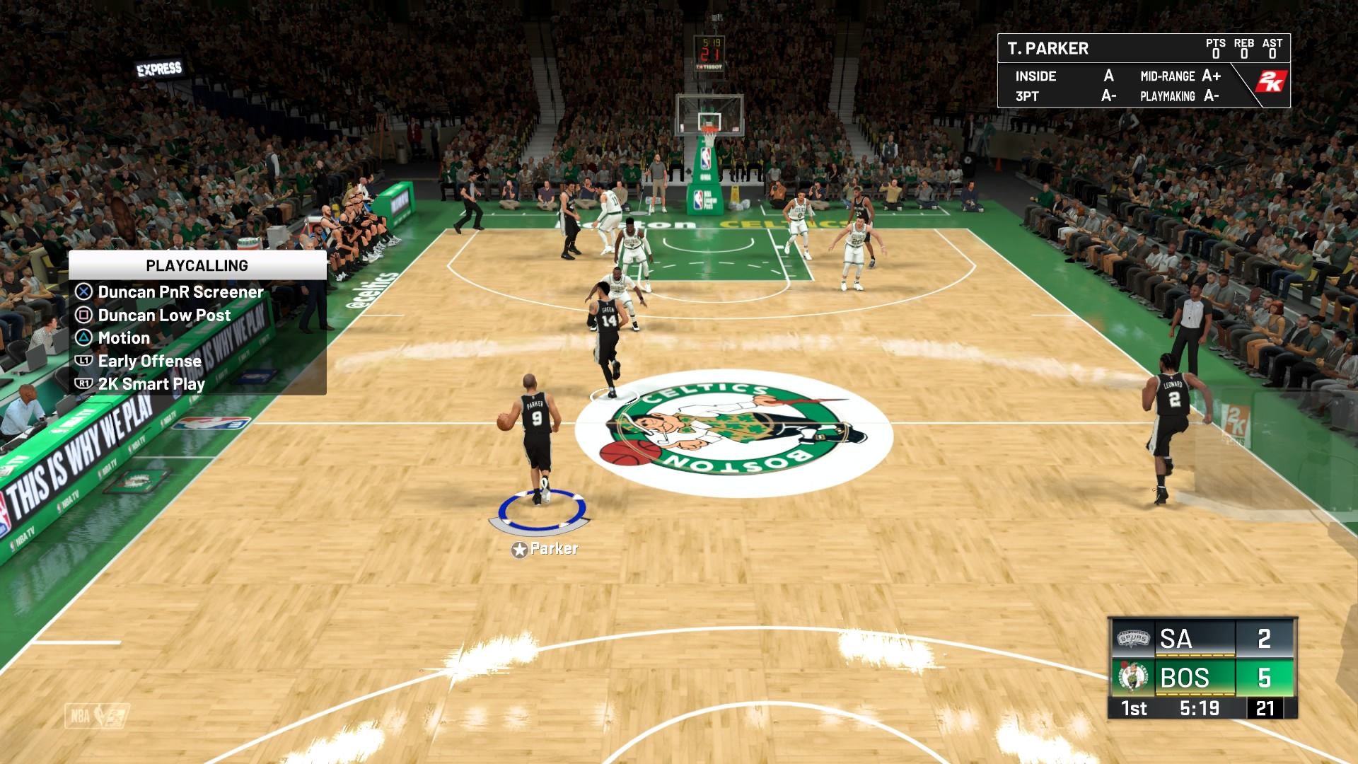 Hotkey your favorite plays in NBA 2K20