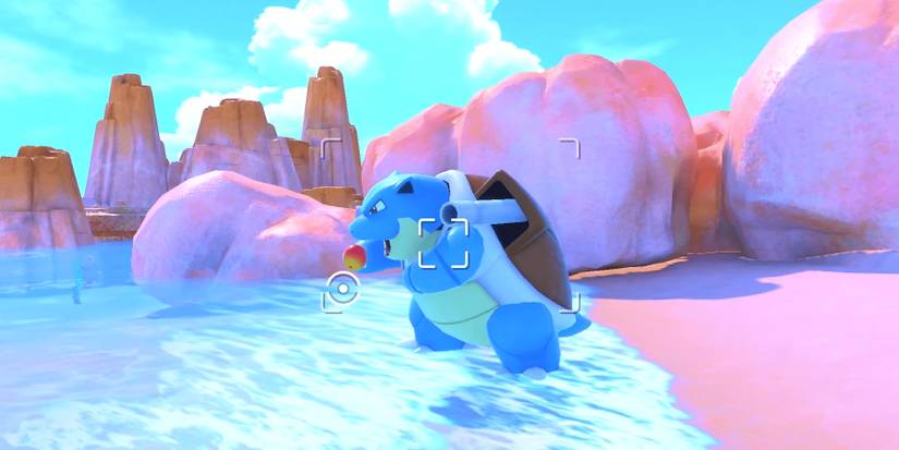 New Pokemon Snap Blastoise Apple