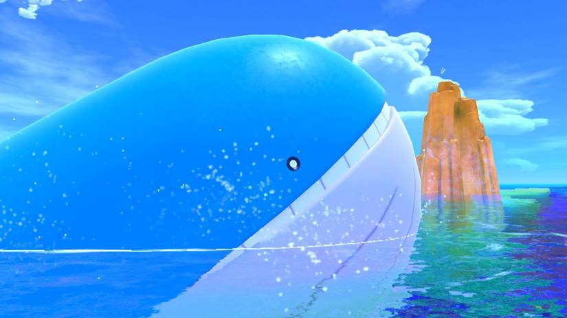 New Pokemon Snap Wailord Rising