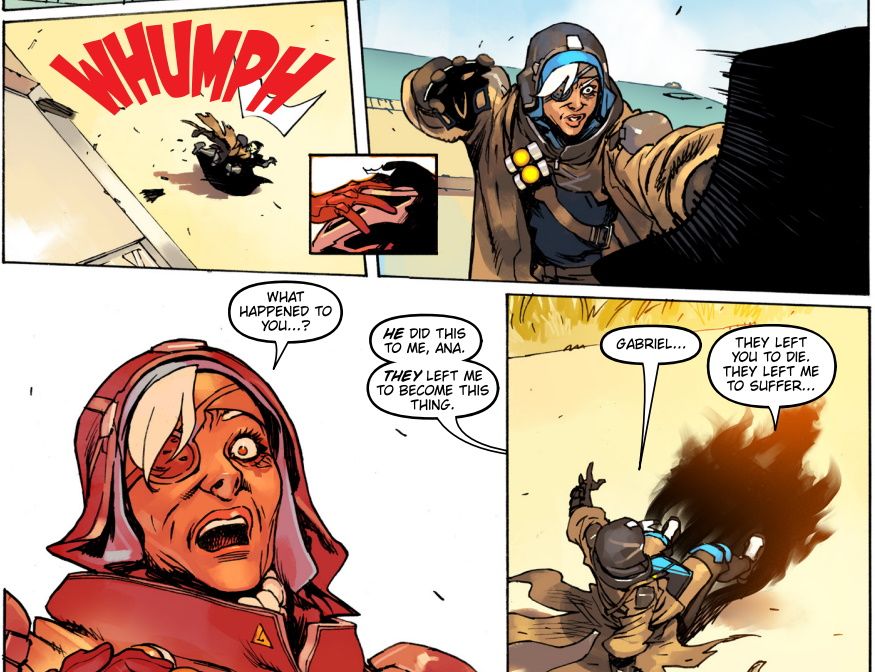 Overwatch Ana Reaper Comic