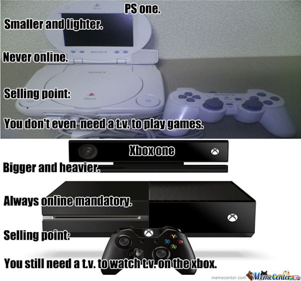 PS ` vs Xbox One