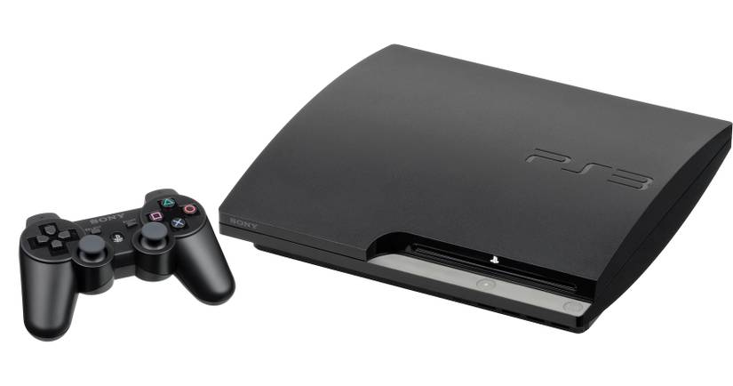 PS3 slim with controller