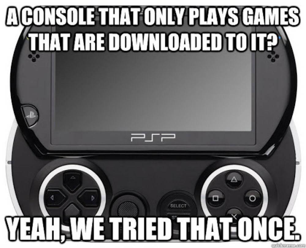 PSP Go meme