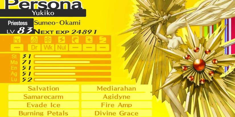 Persona 4 Golden, Ultimate Persona, Yukiko