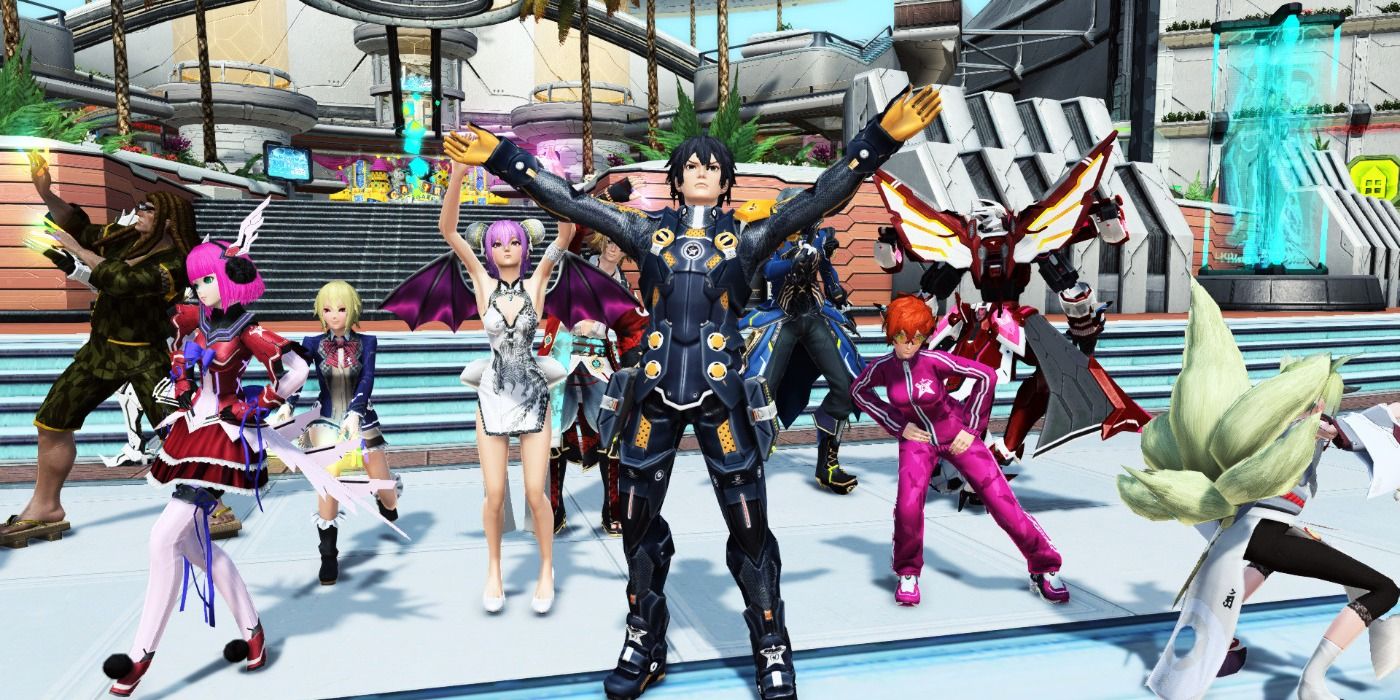 image of characters from Phantasy Star Online 2