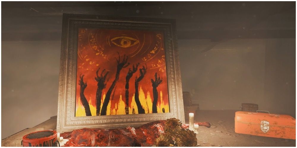 A painting found inside of Pickman Gallery in Fallout 4